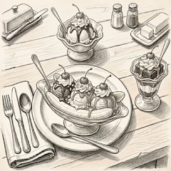 Homemade desserts