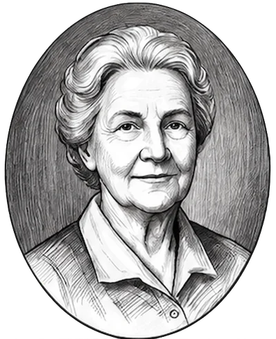 Illustration of Grandma Fanny